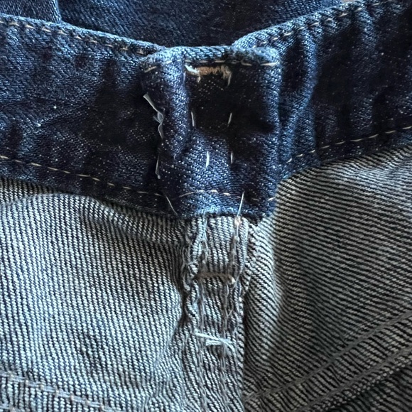 Triple J Premium Blue Wide Leg Jeans - Picture 4 of 5